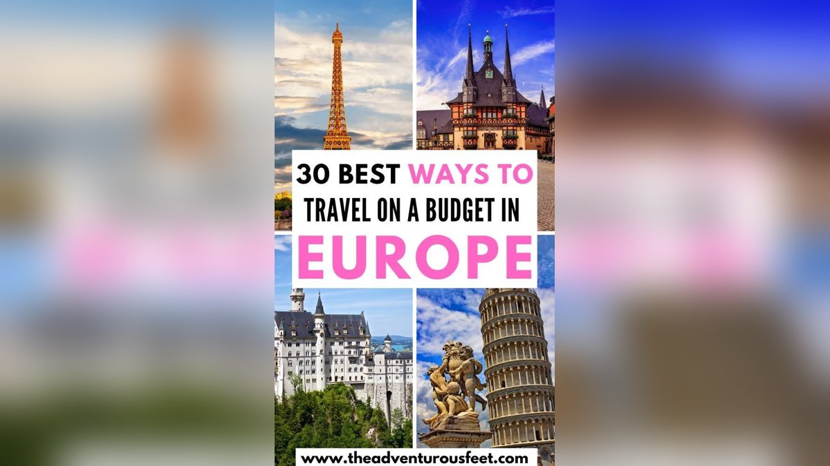 European cobblestone street with colorful buildings and outdoor cafes